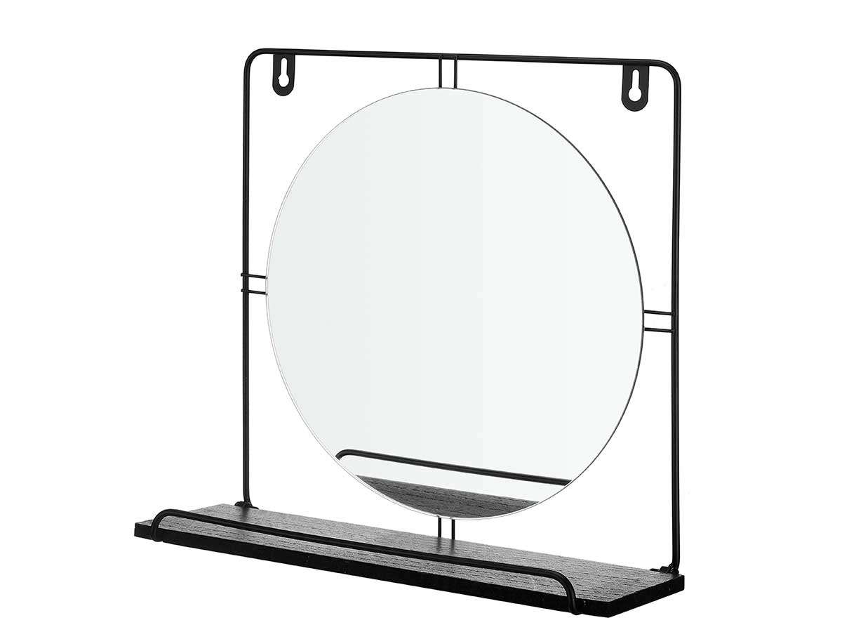 Mensola a muro specchio nero - immagine 2