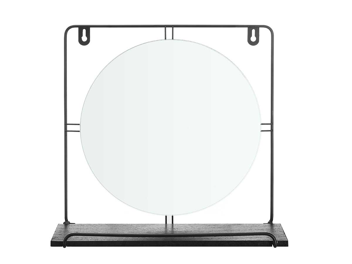 Mensola a muro specchio nero - immagine 3