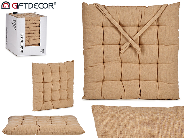 Cuscino liscio beige