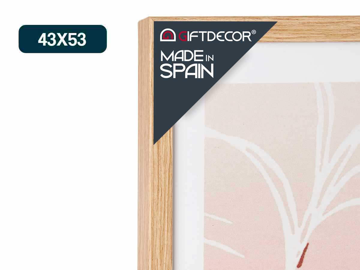 Leaf picture with beech frame assort 2 - Image 2