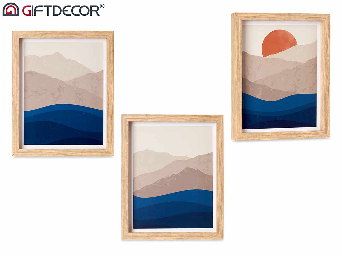 Cuadro alba moldura haya surt 3