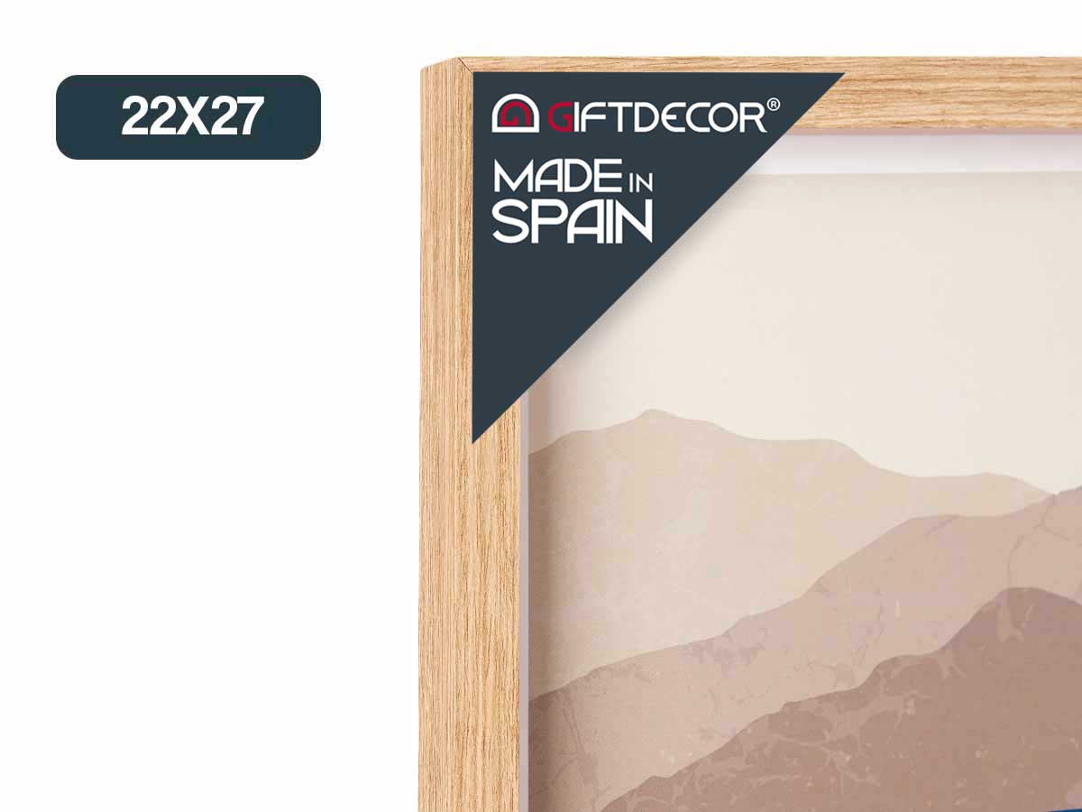 Cuadro alba moldura haya surt 3 - Imagen 2