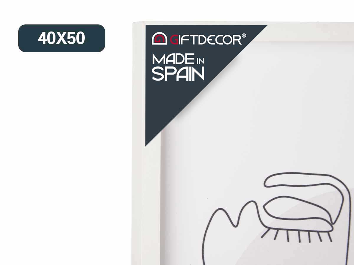 Quadro cornice bianca assort 2 - immagine 2