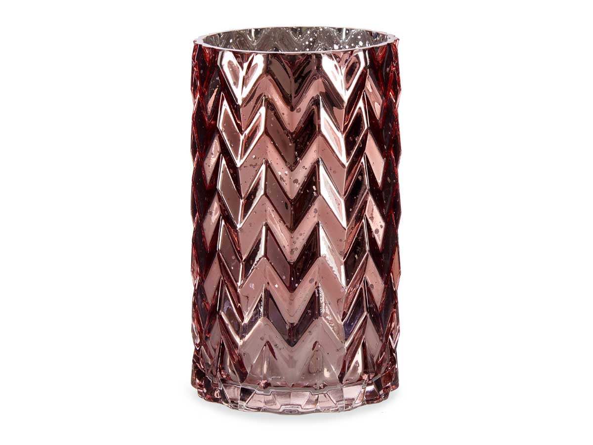 Vase taille epi rose clair – Image 2
