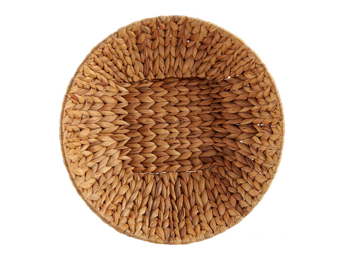 Centro mesa redondo de palha alta médio - Image 3