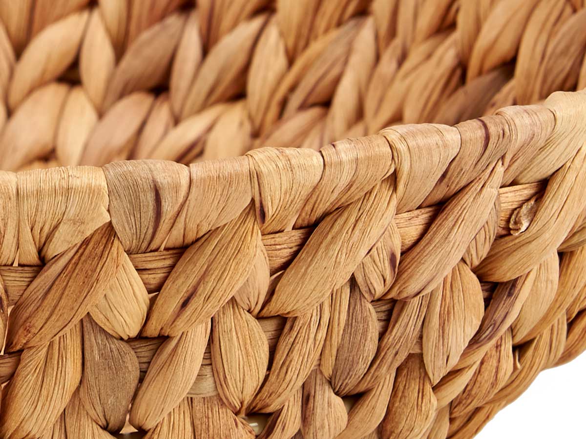 Centro mesa redondo de palha alta médio - Image 4