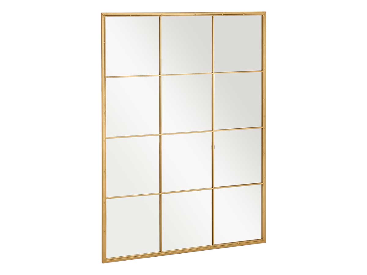 Specchio vetrata oro 120x90cm - immagine 2