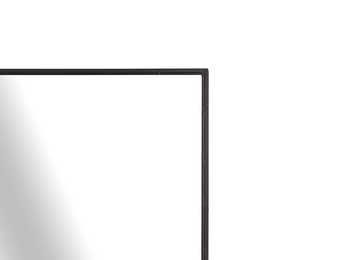Specchio rettangolare nero 110cm - immagine 3