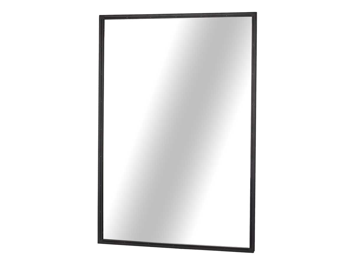 Black rectangle mirror 100cm - Image 2