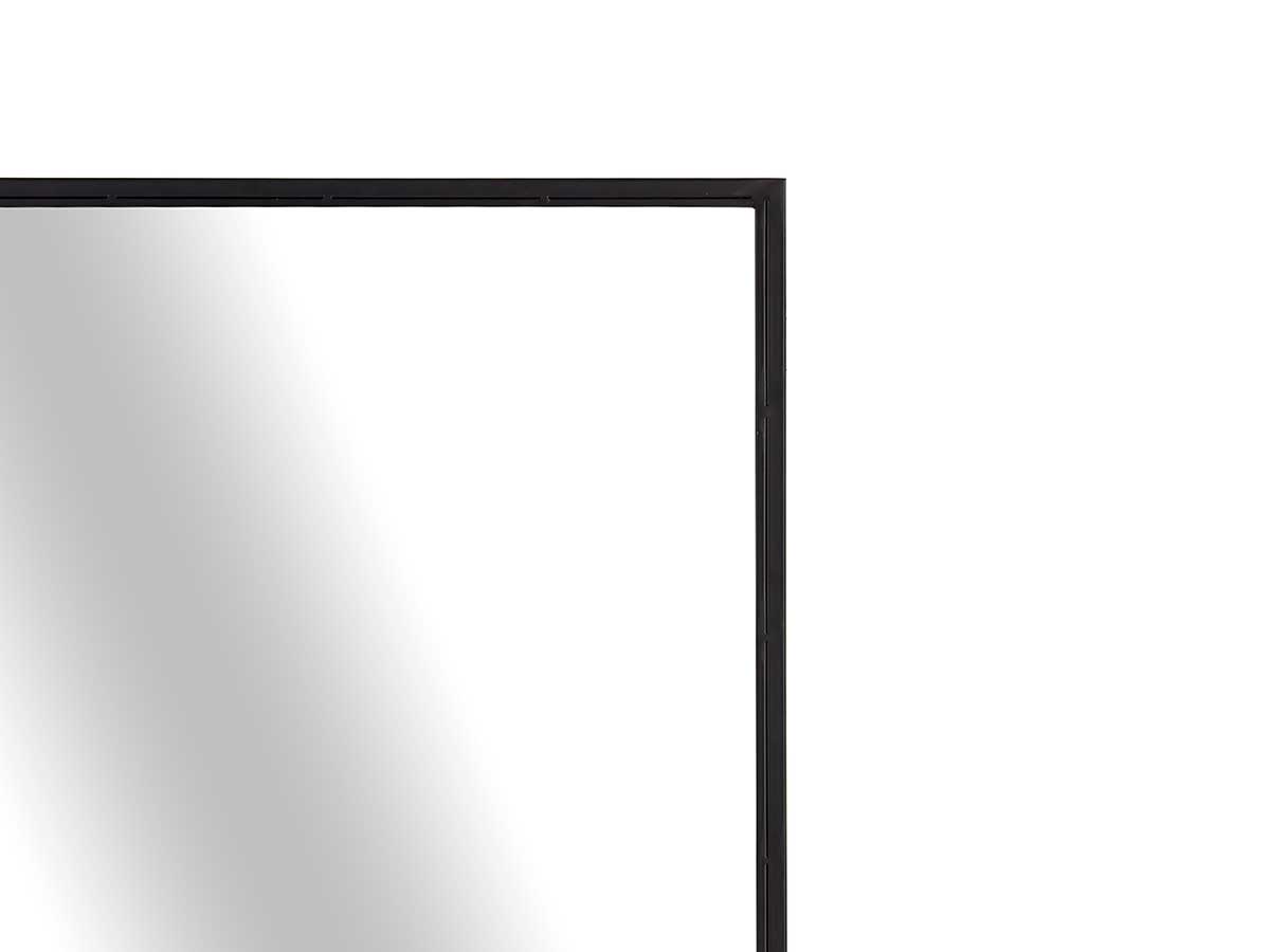 Specchio rettangolare nero 90cm - immagine 3