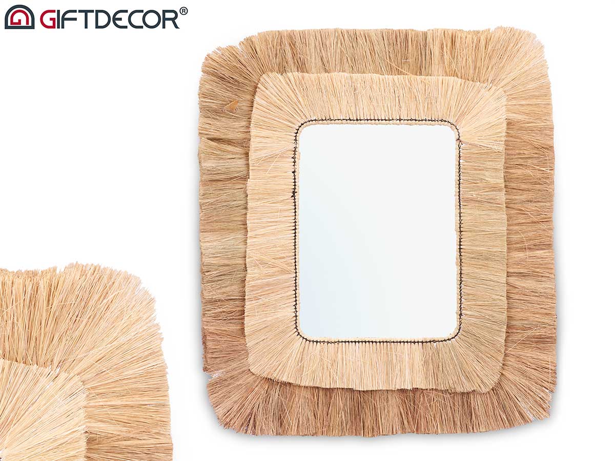 Double rectangular mirror