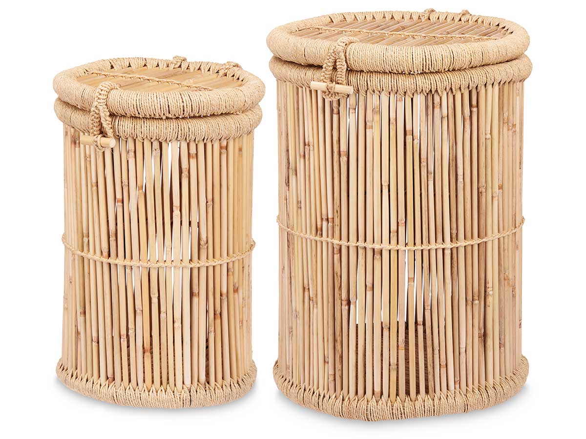 Set 2 round trunks - Image 2