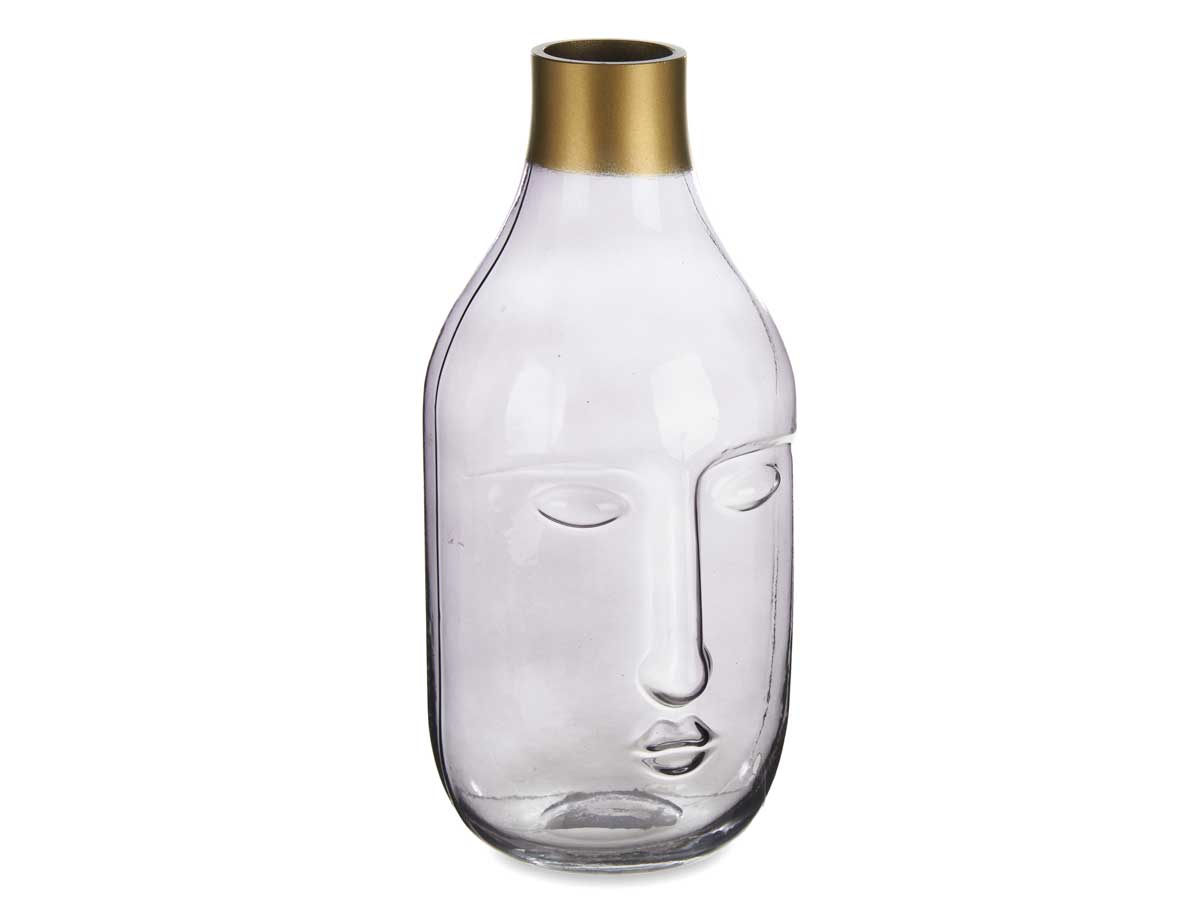 Jarron cristal cara antracita - Imagen 2