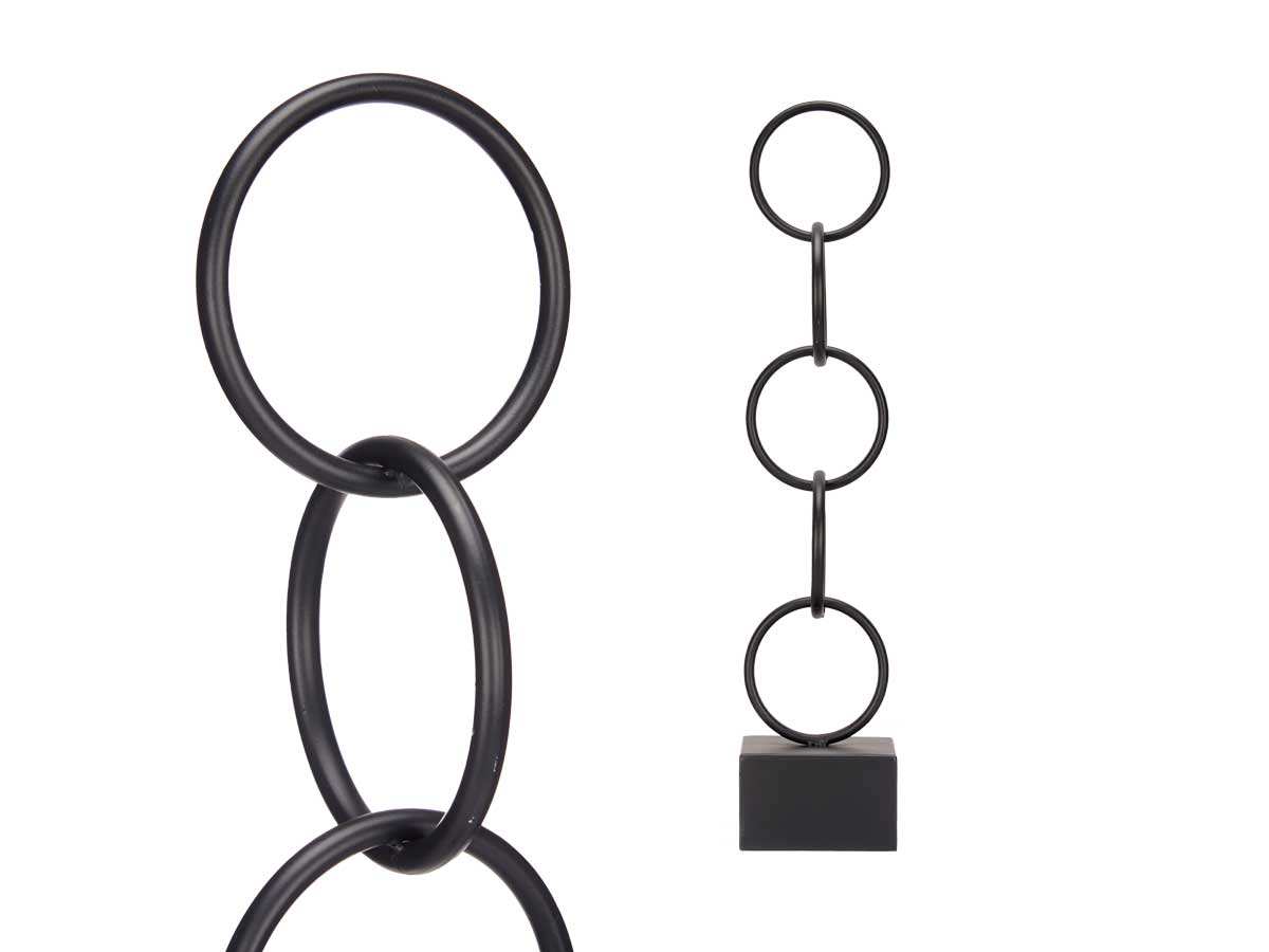 Figura cerchi nero grande - immagine 3