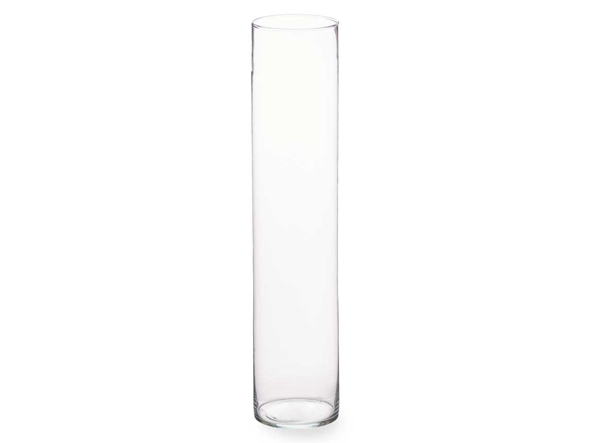 70cm diam 15 cm cylinder glass vase - Image 2