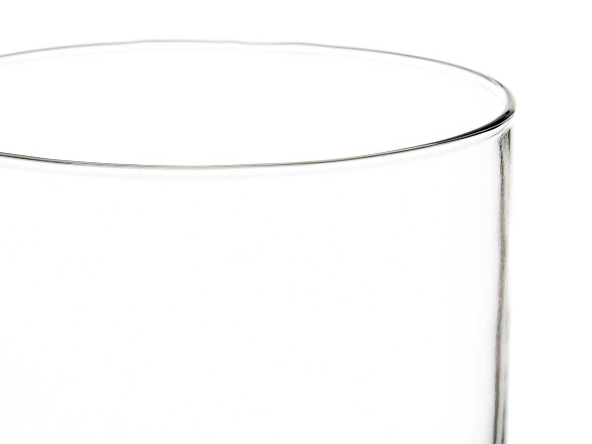 20cm diam 17 cm cylinder glass vase - Image 4