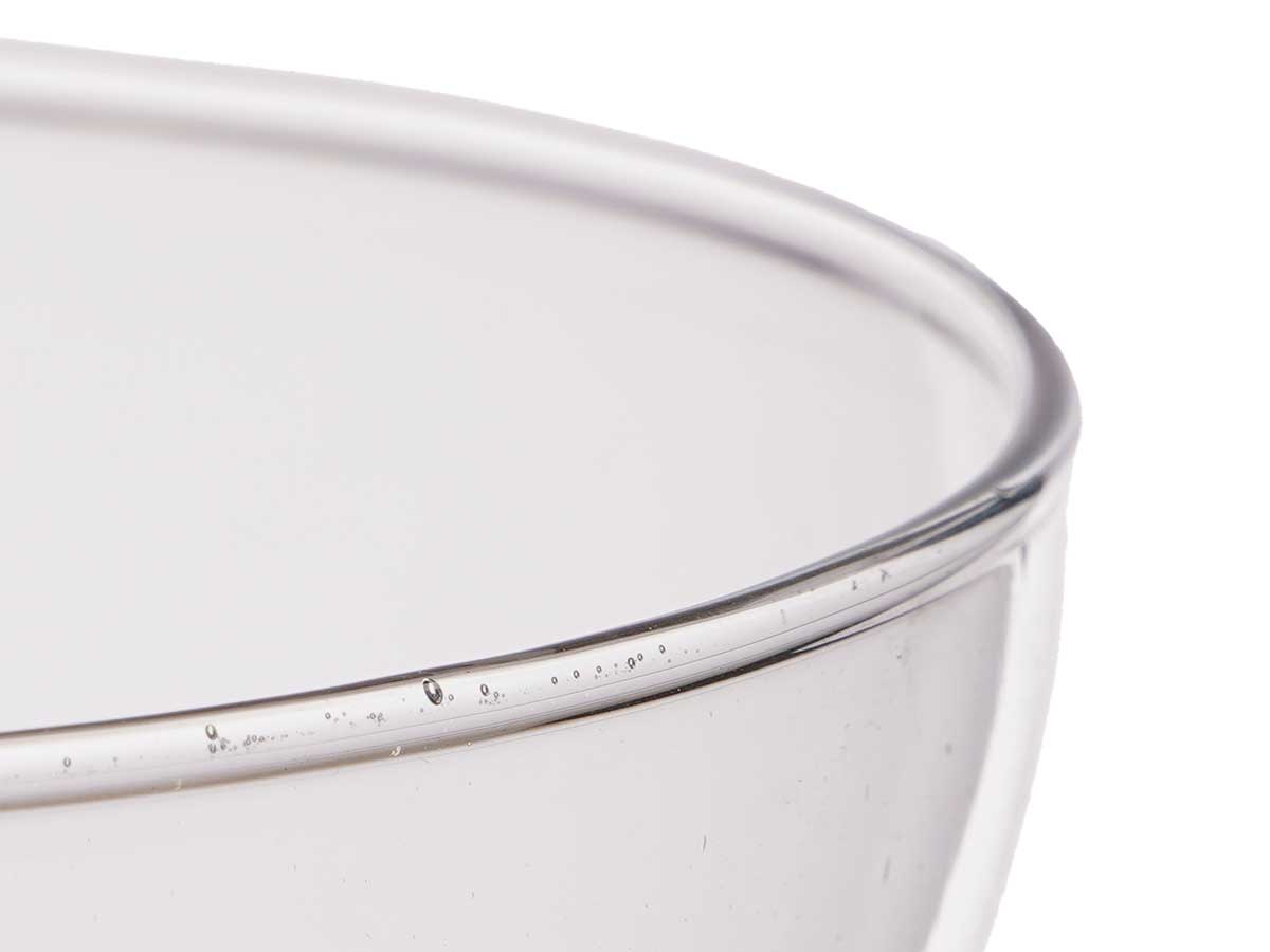 Vaso vetro stretto collo aperto 40cm - immagine 4