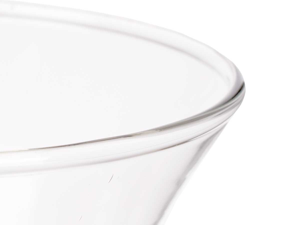 Jarron cristal cuello ancho 50cm - Imagen 4