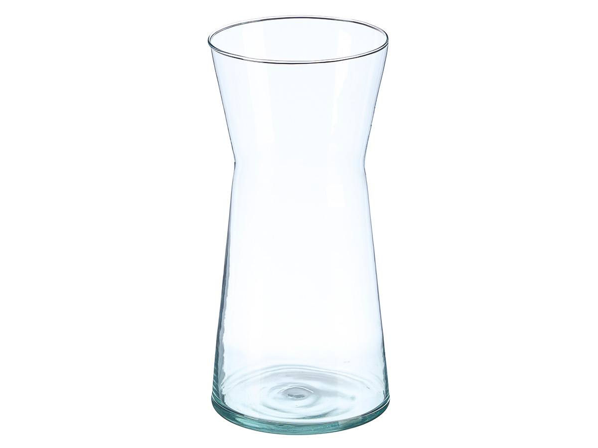 Crystal vase wide mouth 26cm - Image 2
