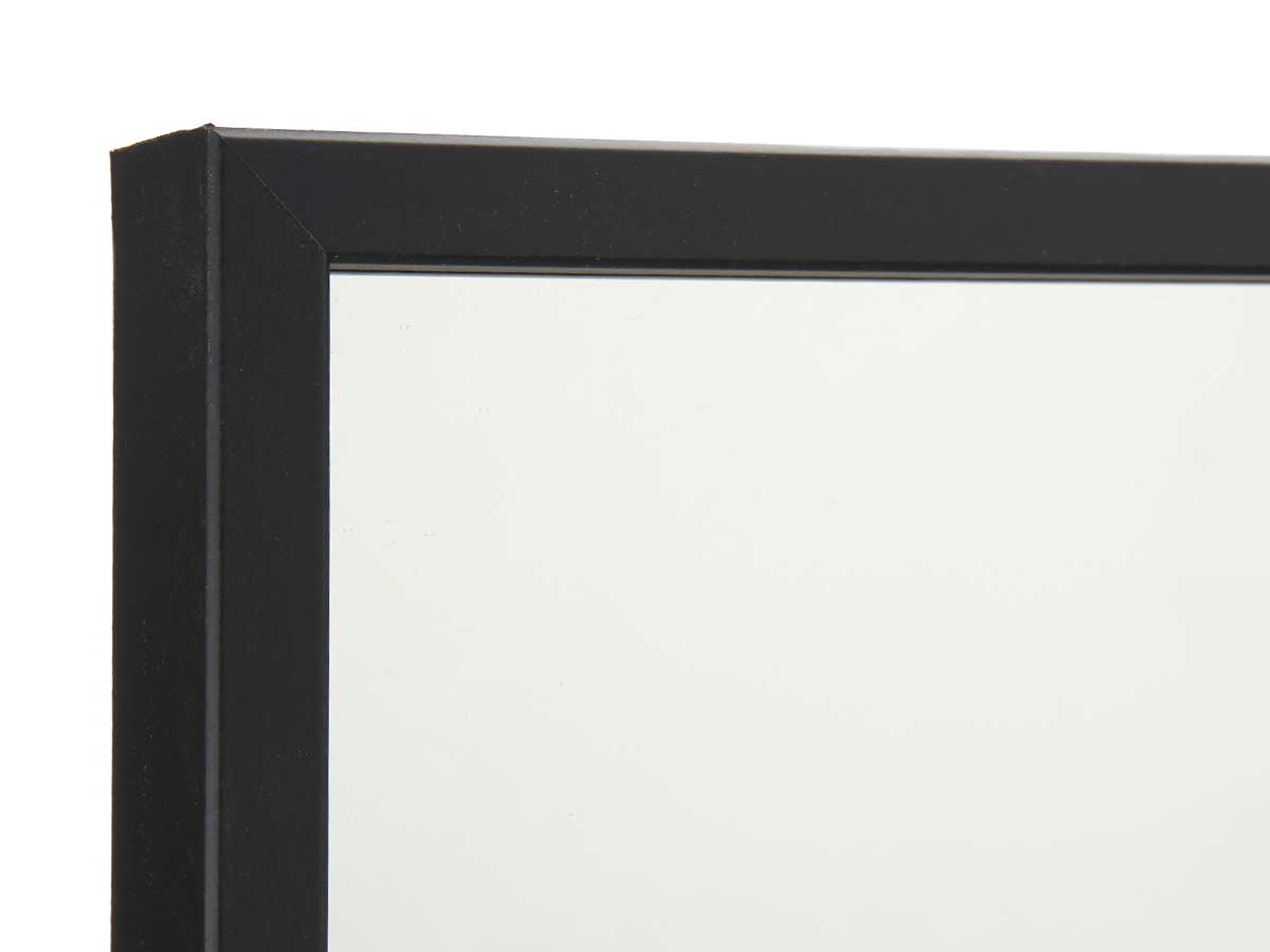 Miroir cadre noir 50x72cm – Image 2