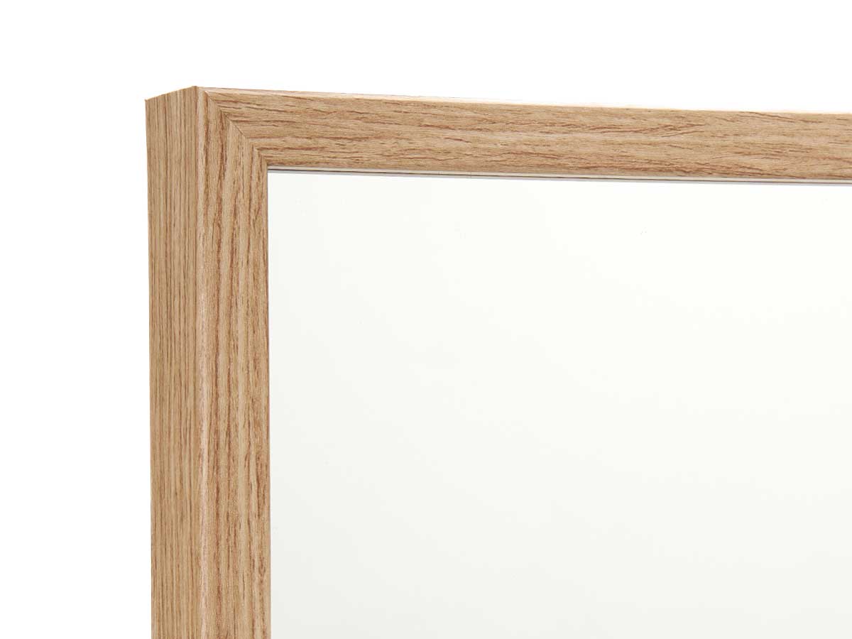 Espelho castanho claro 50x72cm - Image 2