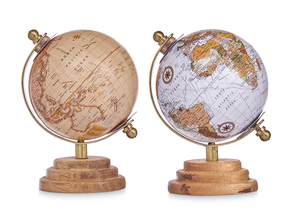 Globo terraqueo 8 cm 2 modelos surt - Imagen 2