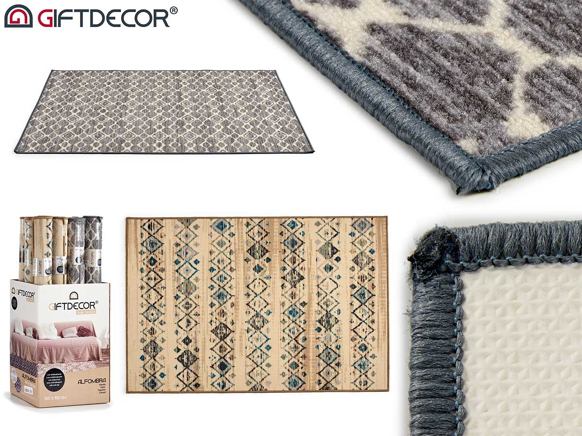 100x150 blue ethenic rectangular rug assort 2