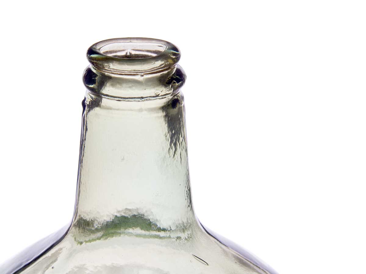 Bouteille décorative verre lisse 4l champagne – Image 4