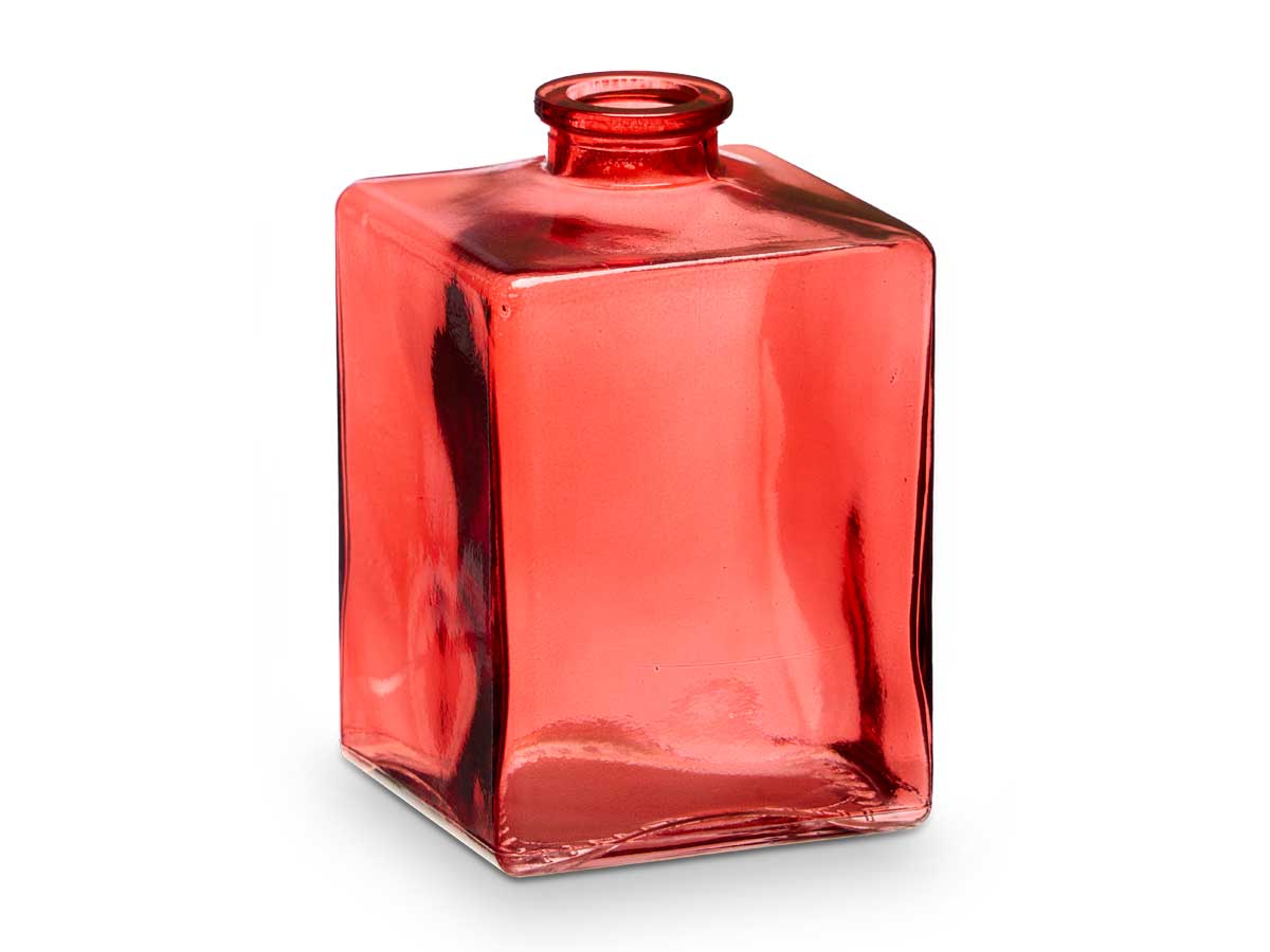 Square glass jar russet - Image 2