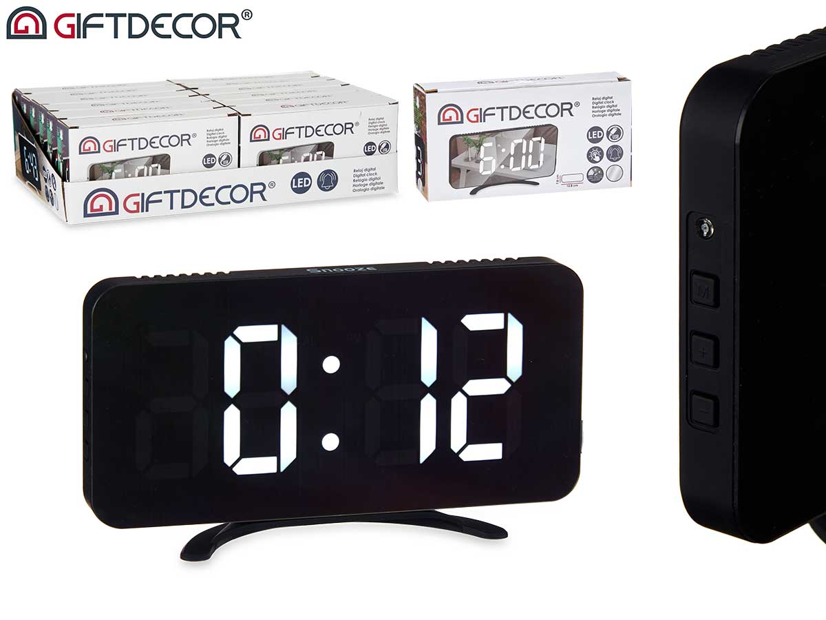 Orologio a specchio nero