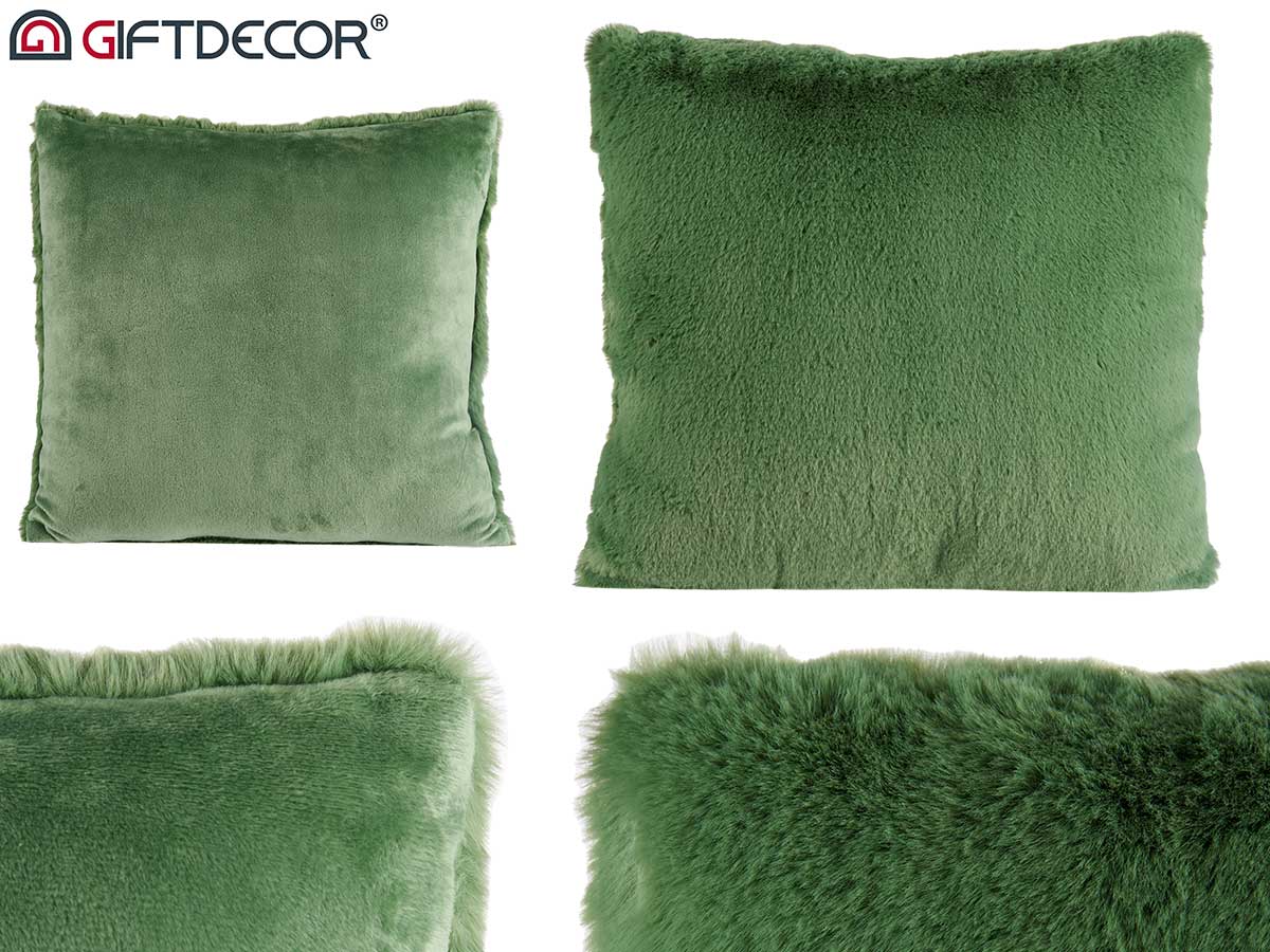 40cm dark green cushion