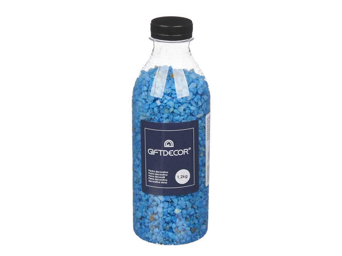Pietra decorativa 1,2kg blu - immagine 3