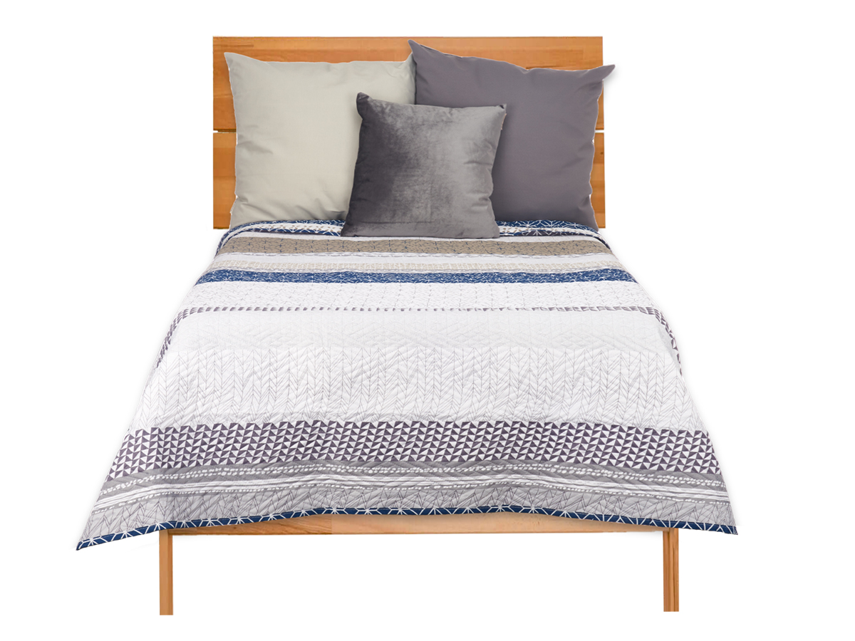 180x260 hexagons reversible bedspread - Image 2