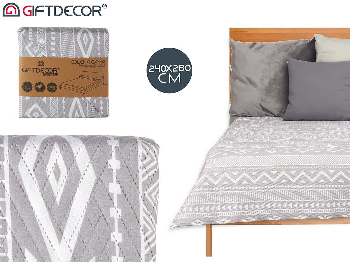 240x260 ethnic reversible bedspread