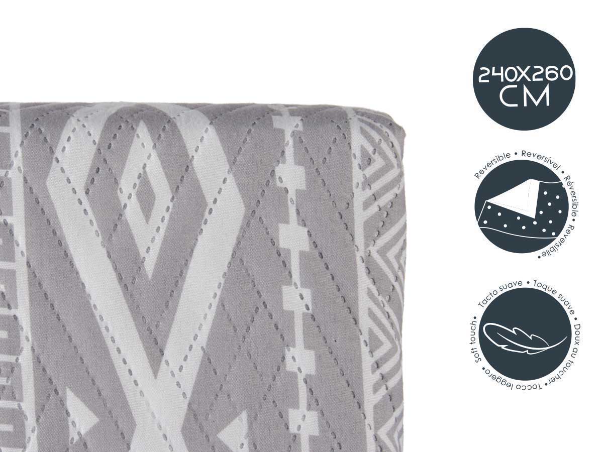 240x260 ethnic reversible bedspread - Image 4