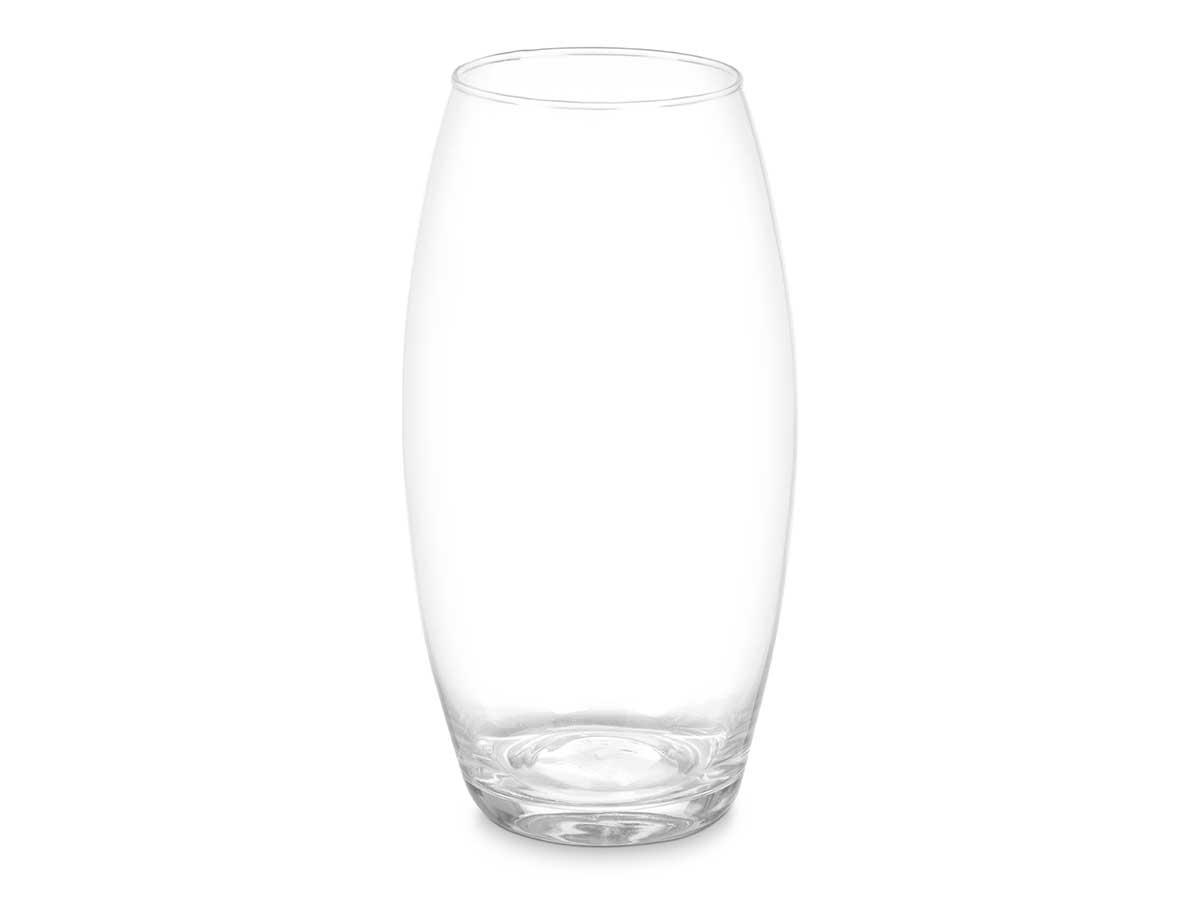 Jarron cristal abombado 26cm - Imagen 2