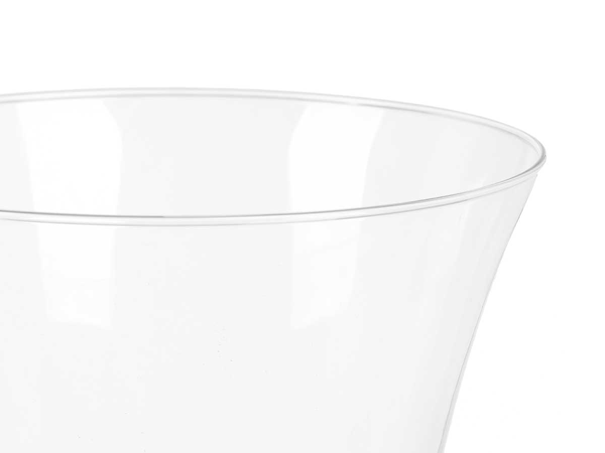 Jarron cristal boca ancha 26cm - Imagen 4