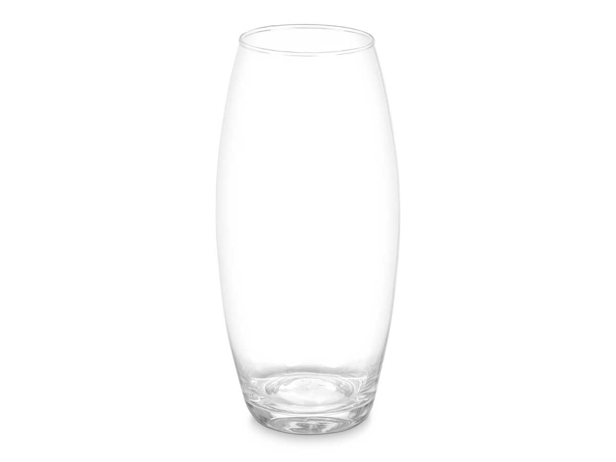 Jarron cristal abombado 30cm - Imagen 2