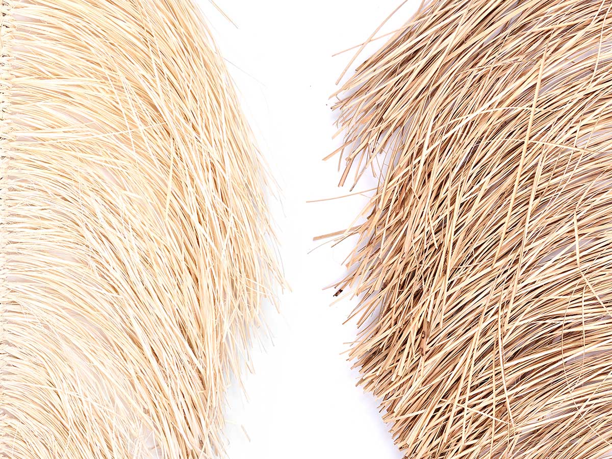 Pendentif feuille palmier grand 2 couleurs assort – Image 2