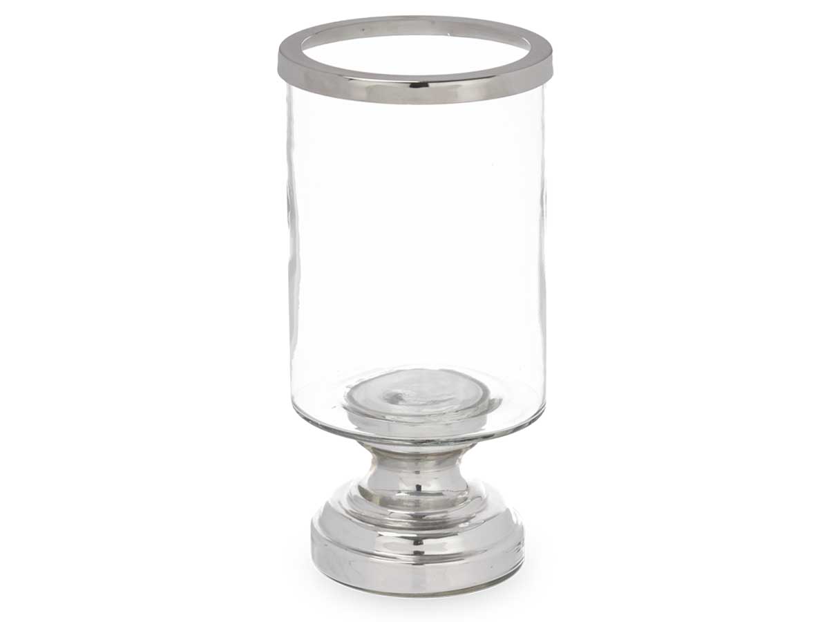 Castiçal cilindro prateado - Image 2