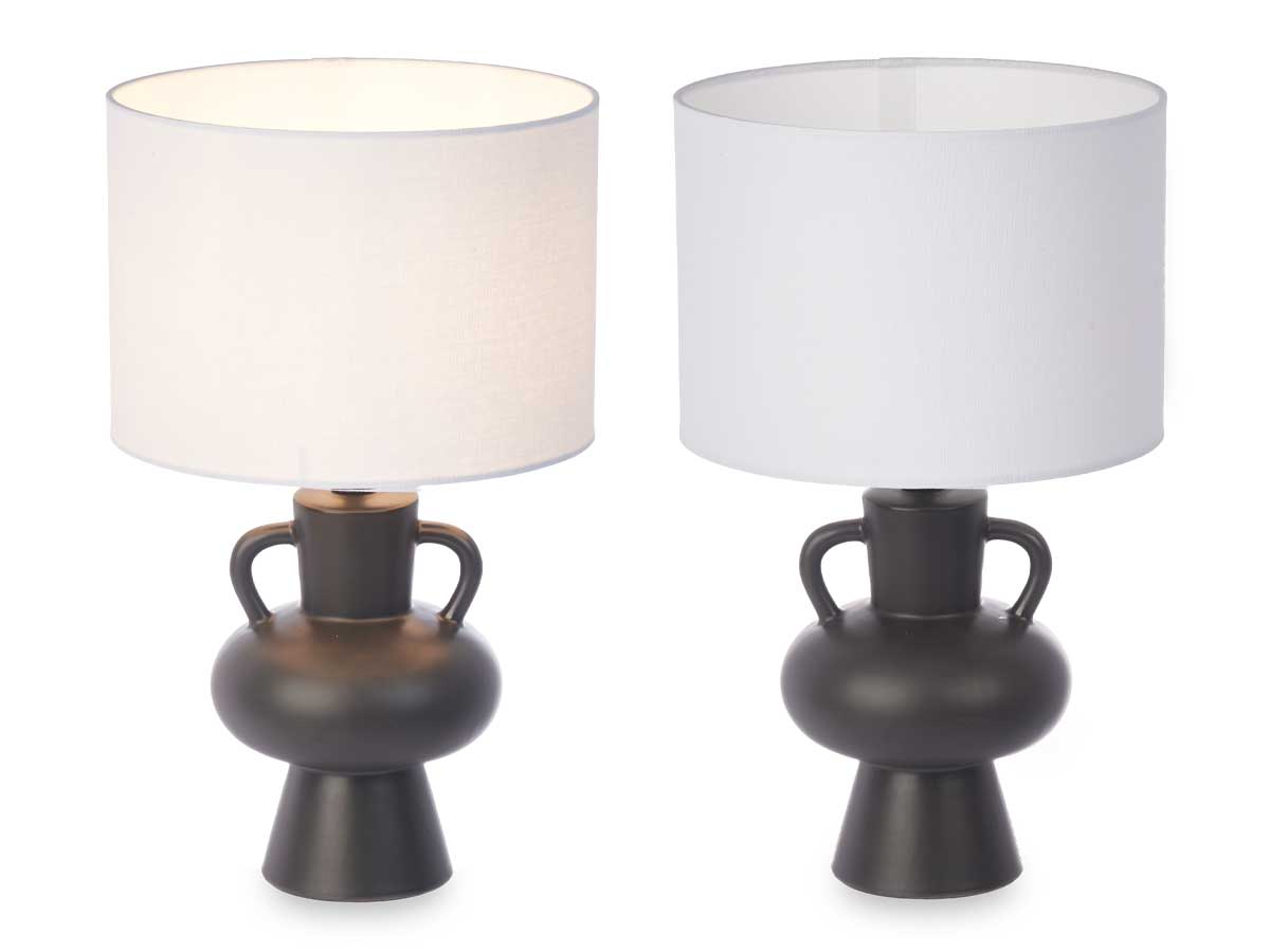 Lampada vaso nera - immagine 2