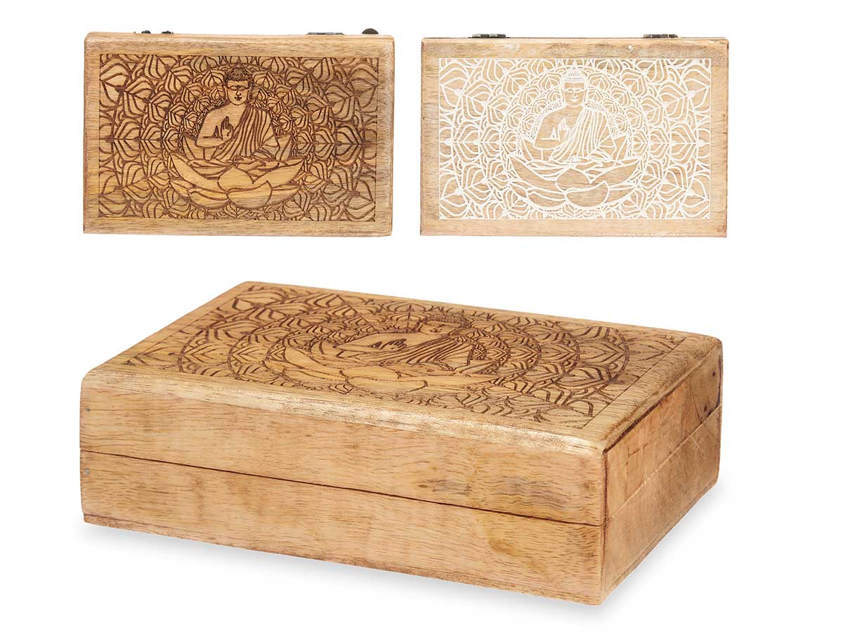 Caja rectangular buda surt 2 colores - Imagen 2