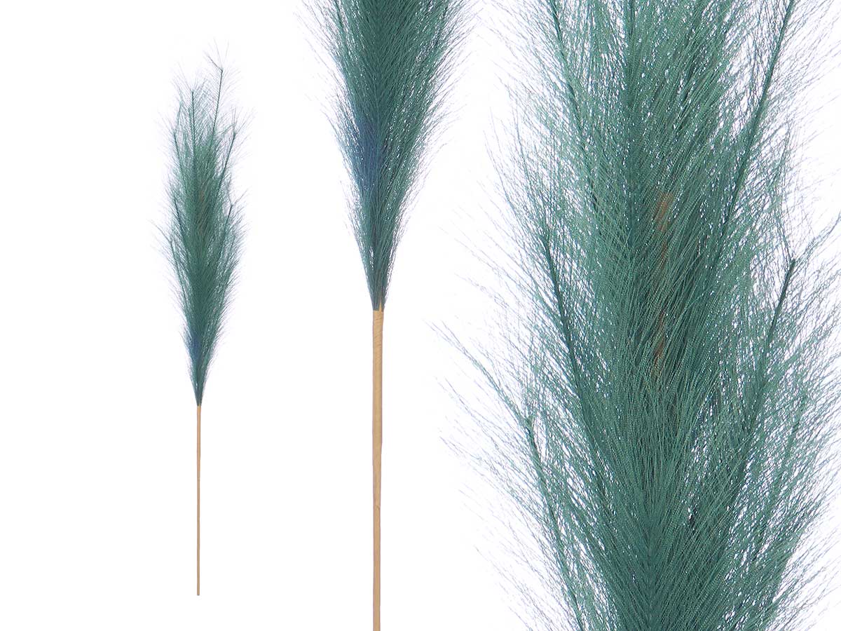 Branche décorative 110cm vert