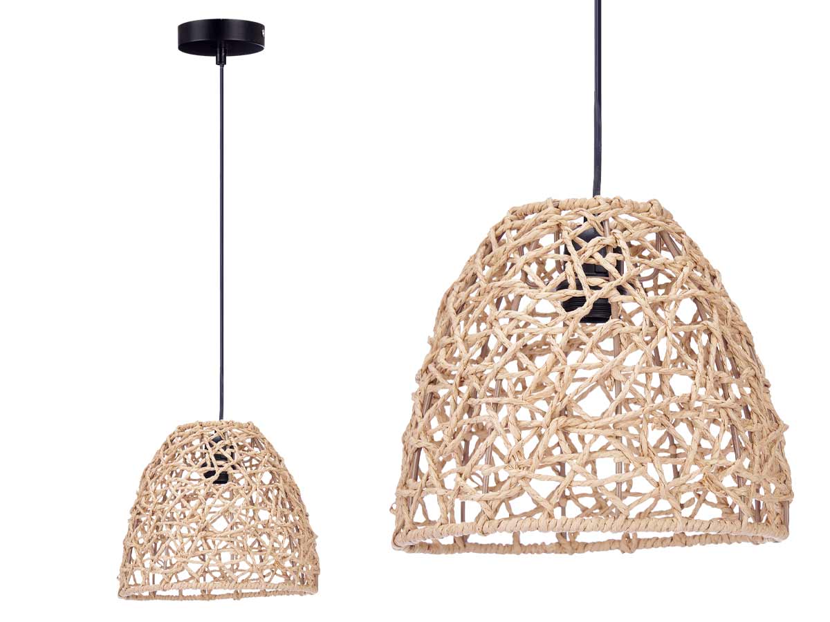 Lampe conique naturel – Image 2