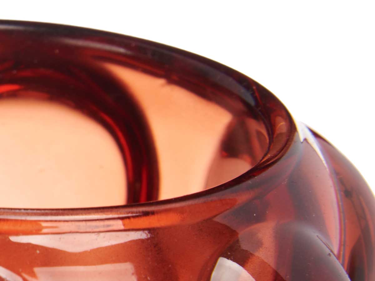 Bougeoir boule grand couleur tuile – Image 4