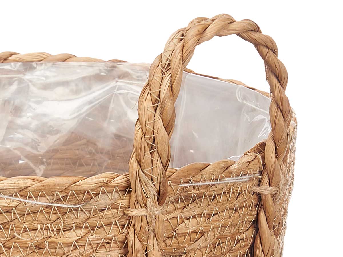 Conj 3 cestos conicos de esparto - Image 3