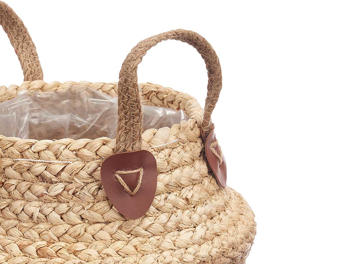 Panier pliable avec poignées en sparte mixte 20cm – Image 4