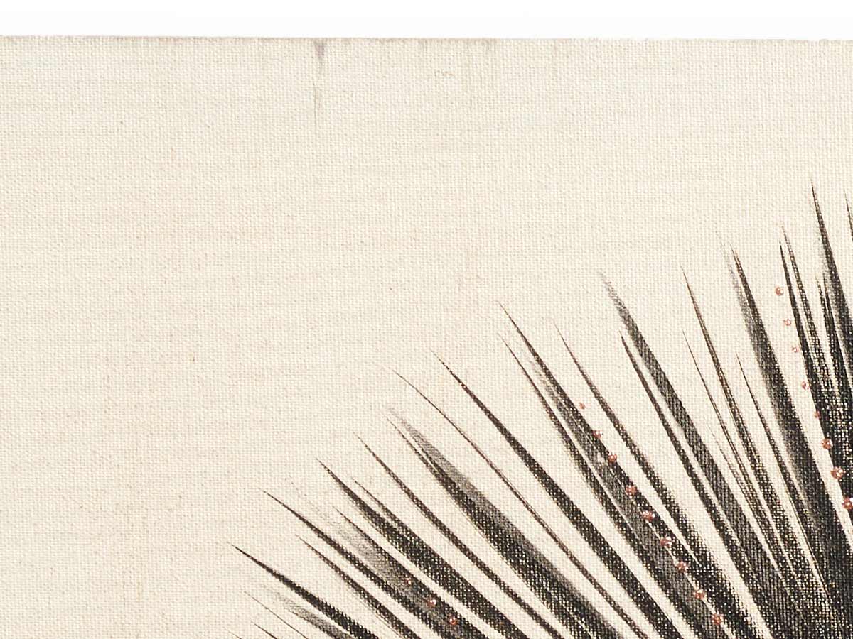 Tela foglia palma assortimento 3 30x60cm - immagine 3